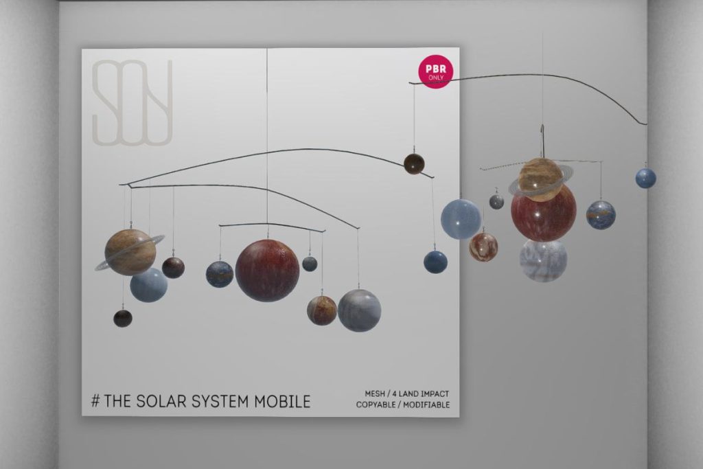 The Solar System Mobile, L$175