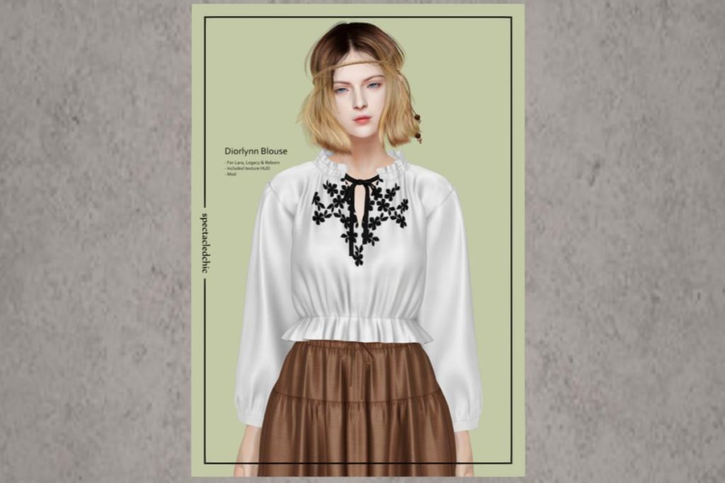 Diorlynn Blouse - Legacy/Maitreya/Reborn, L$388 each/L$888 FP