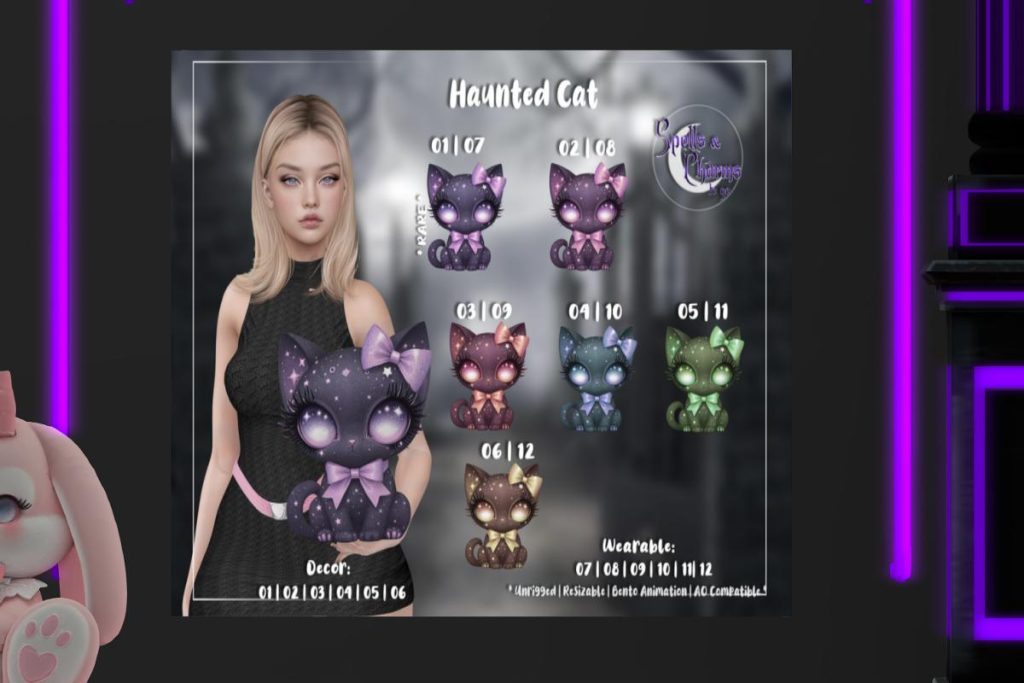 Haunted Cat, L$75 per pull