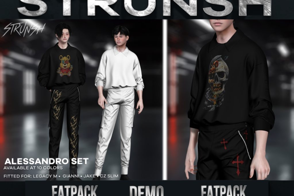 Alessandro Set - CZ Slim/Gianni/Jake/Legacy, L$250 each/L$950 each FP