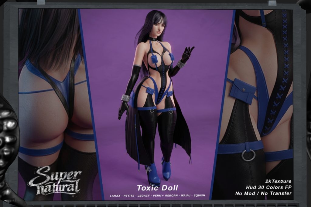 Toxic Doll Outfit - Legacy/MaitreyaX/Reborn/+mods, L$320 each/L$1588 FP