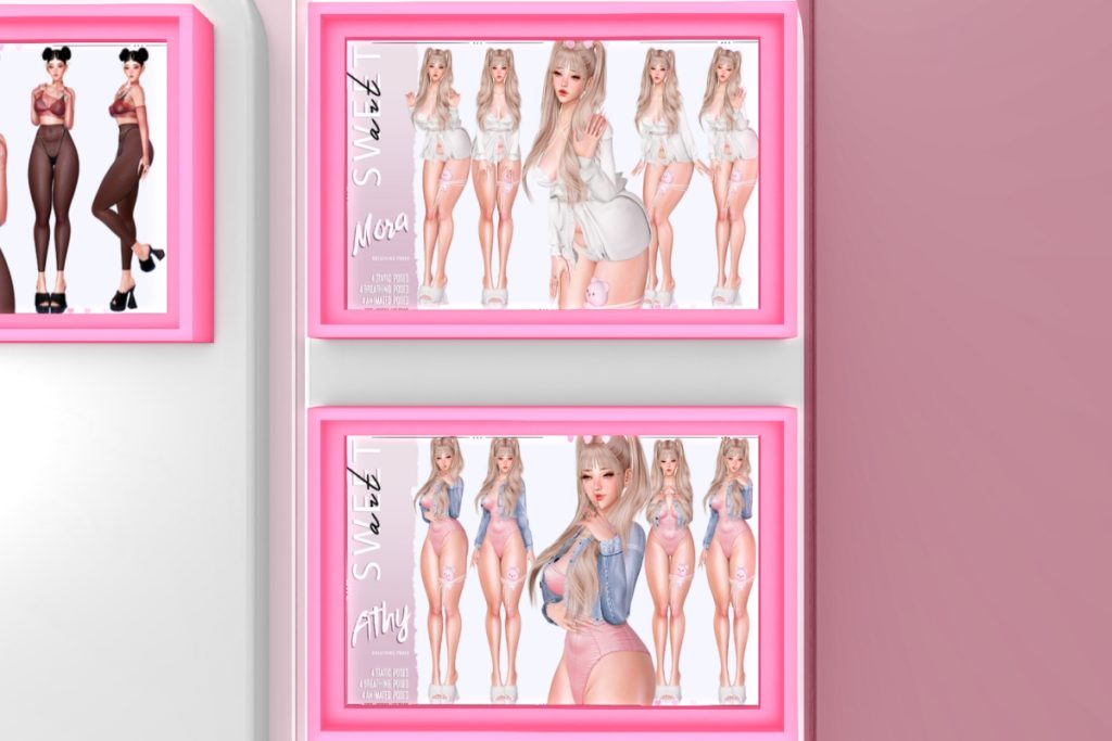 Mora Poses, L$299 | Athy Poses, L$299