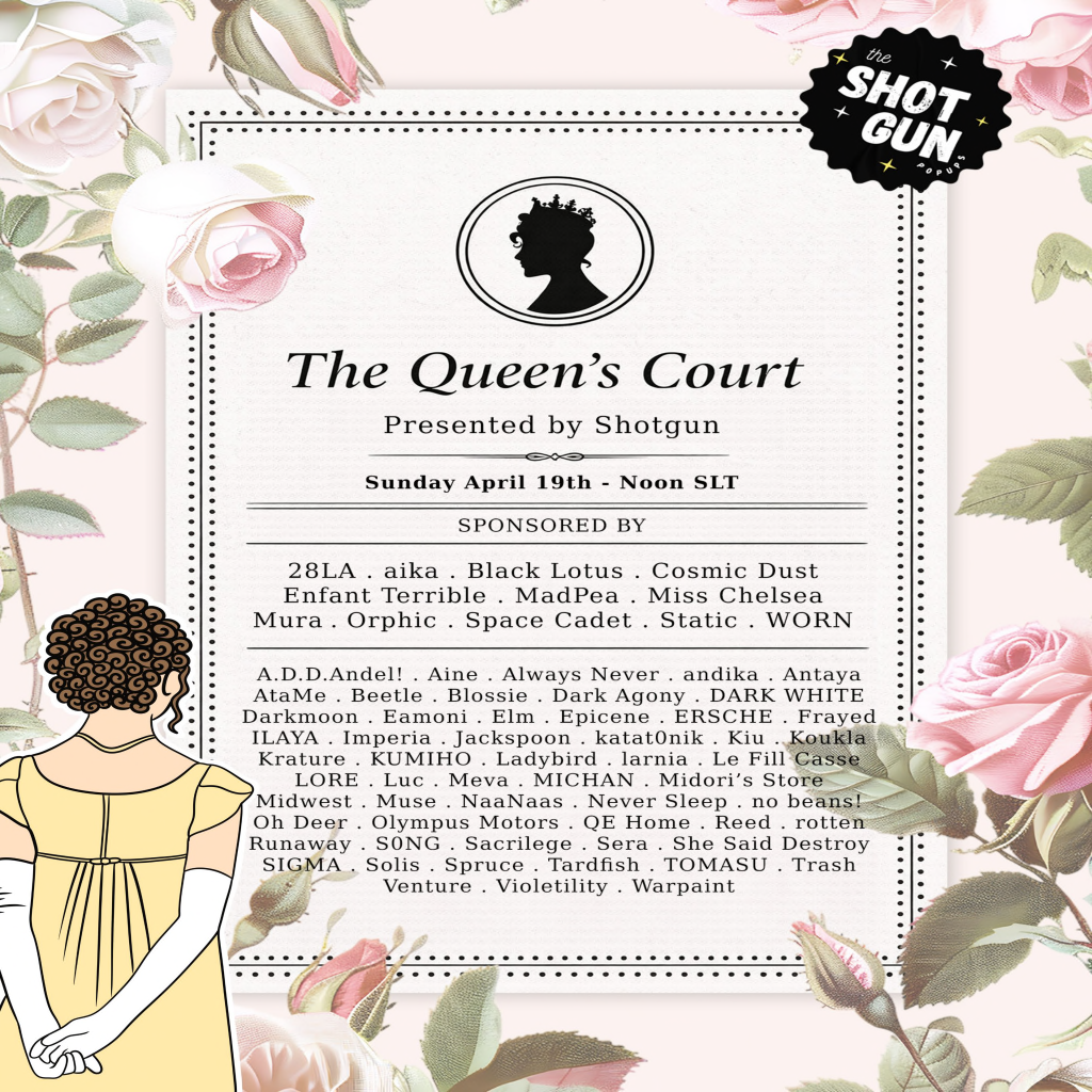 DEAREST GENTLE READER: THE QUEEN’S COURT HAS ENTERED THE SEASON