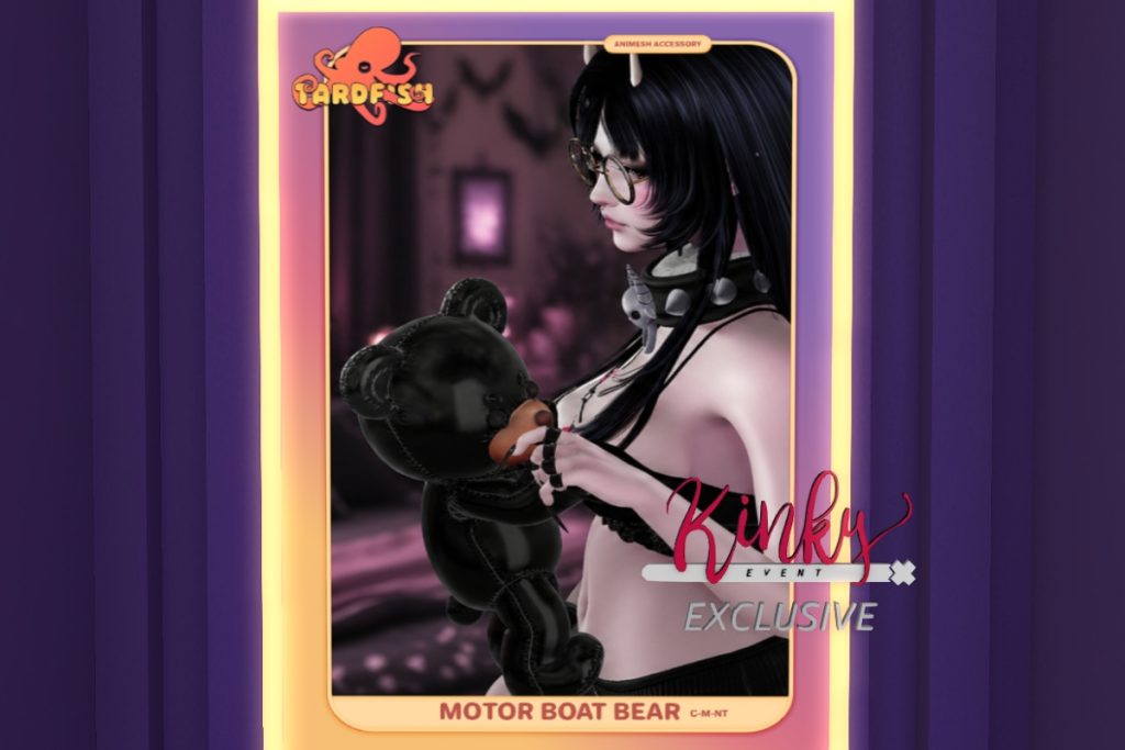 Motor Boat Bear Animesh Accessory, L$229 each/L$749 FP
