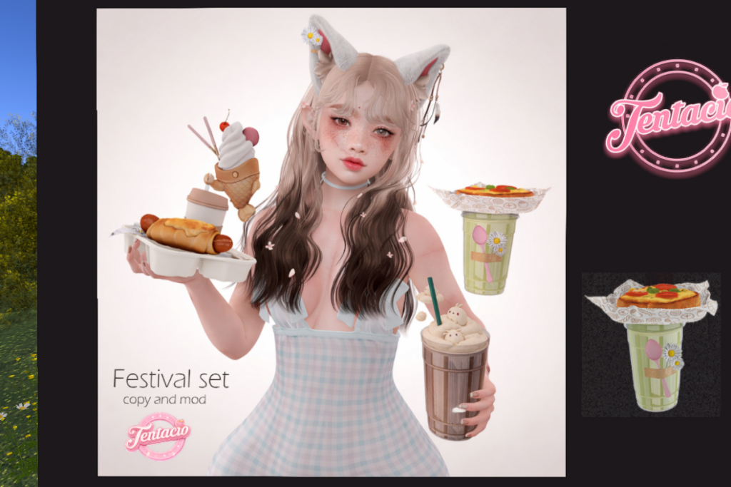 Festival Set Holdables, L$169-L$199 each/L$1199 FP