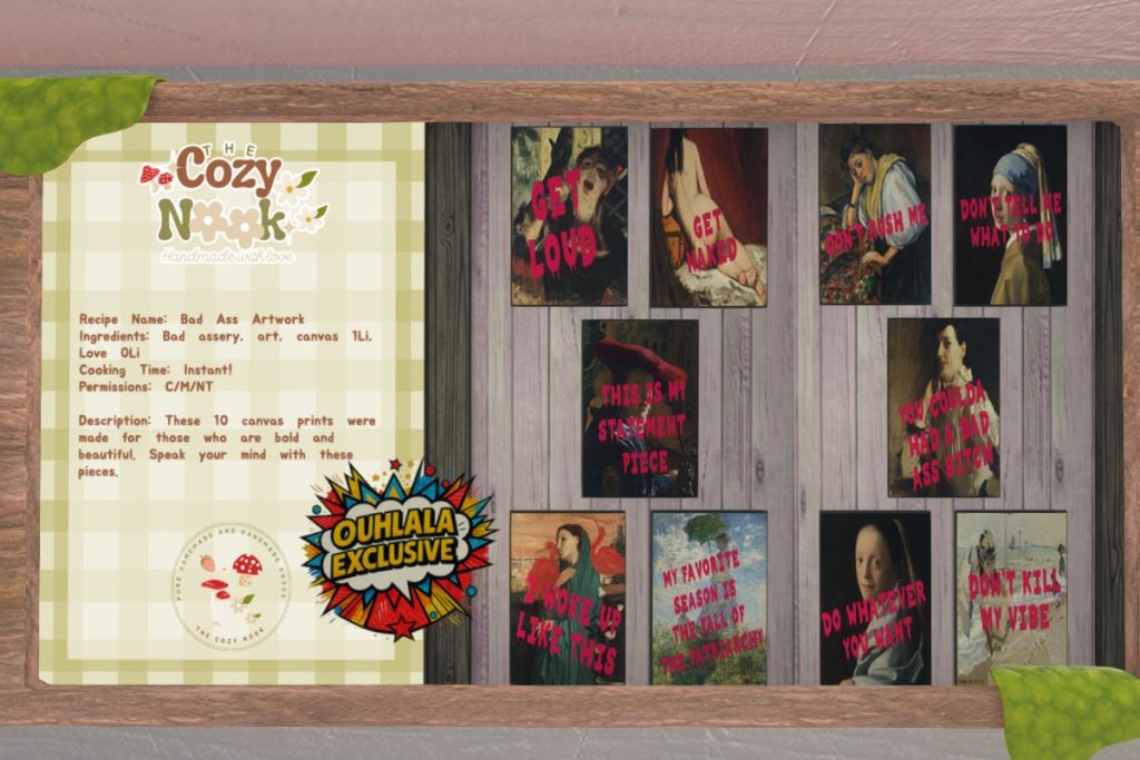 Bad Ass Artwork, L$249