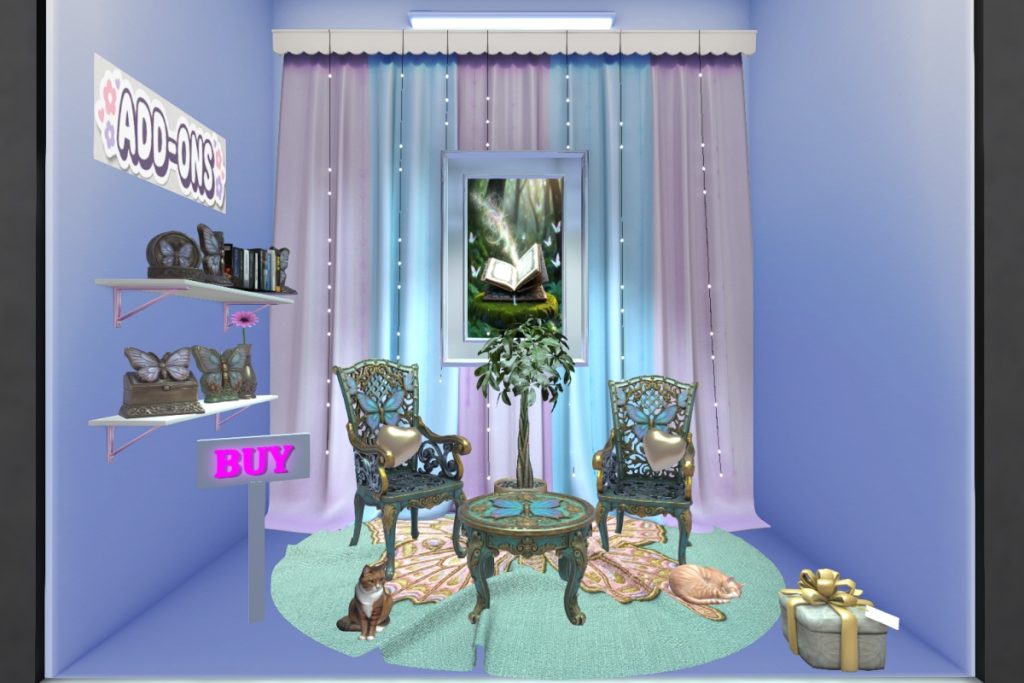 Flutter &amp; Filigree Set, L$199