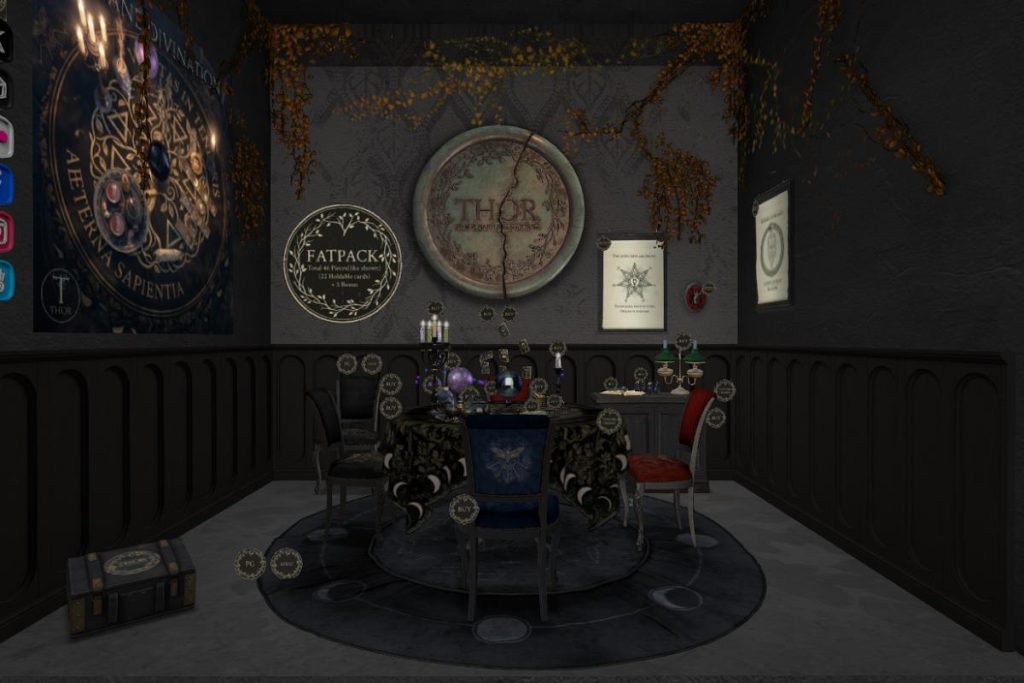 Arcane Divination Set, L$109-L$359 each/L$2620 FP
