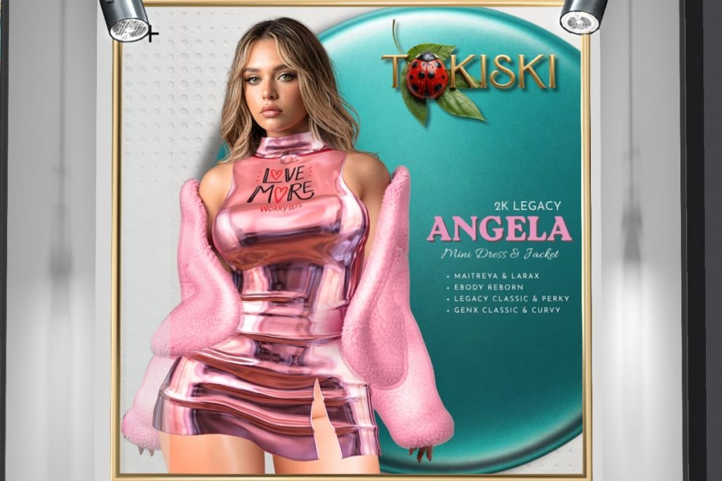 Angela Outfit - GenX/Legacy/Maitreya/Reborn/+mods, L$155 each/L$750 FP