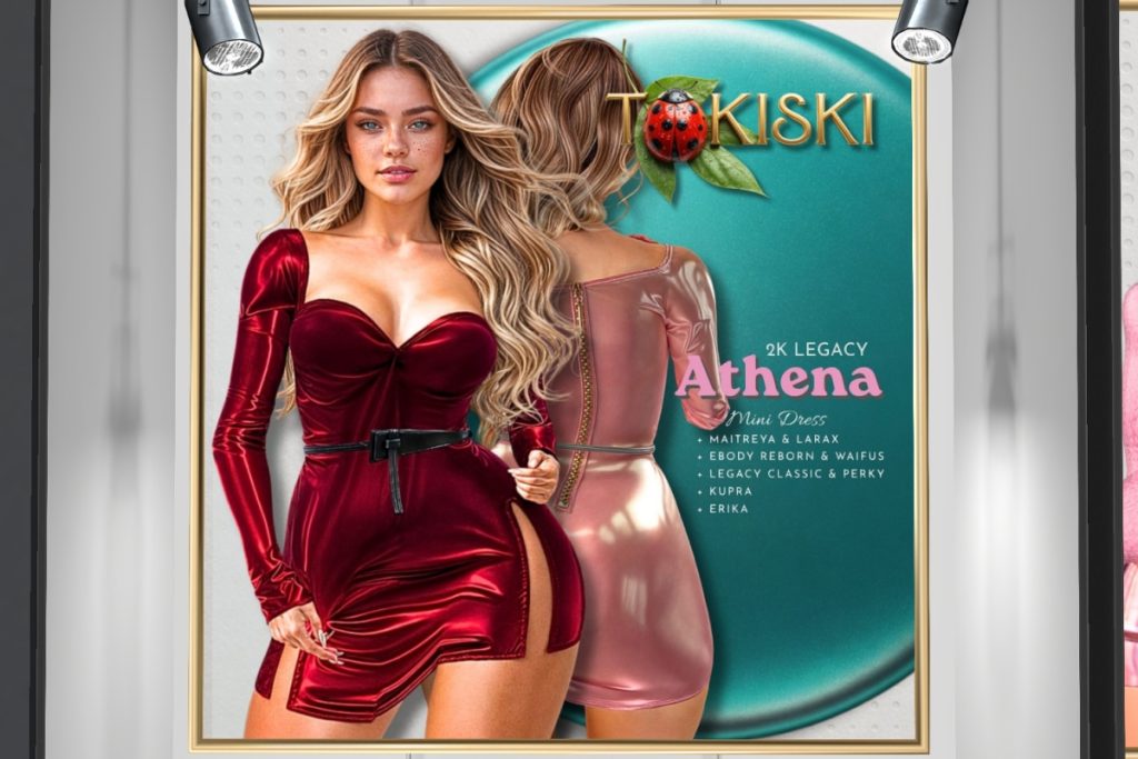 Athena Dress - Erika/Inithium/Legacy/Maitreya/Reborn/+mods, L$155 each/L$750 FP