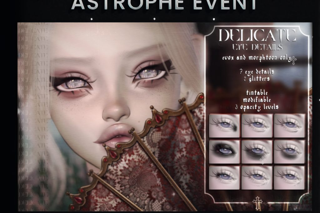 Delicate Eye Details - Genus MorphToon/EvoX, L$299