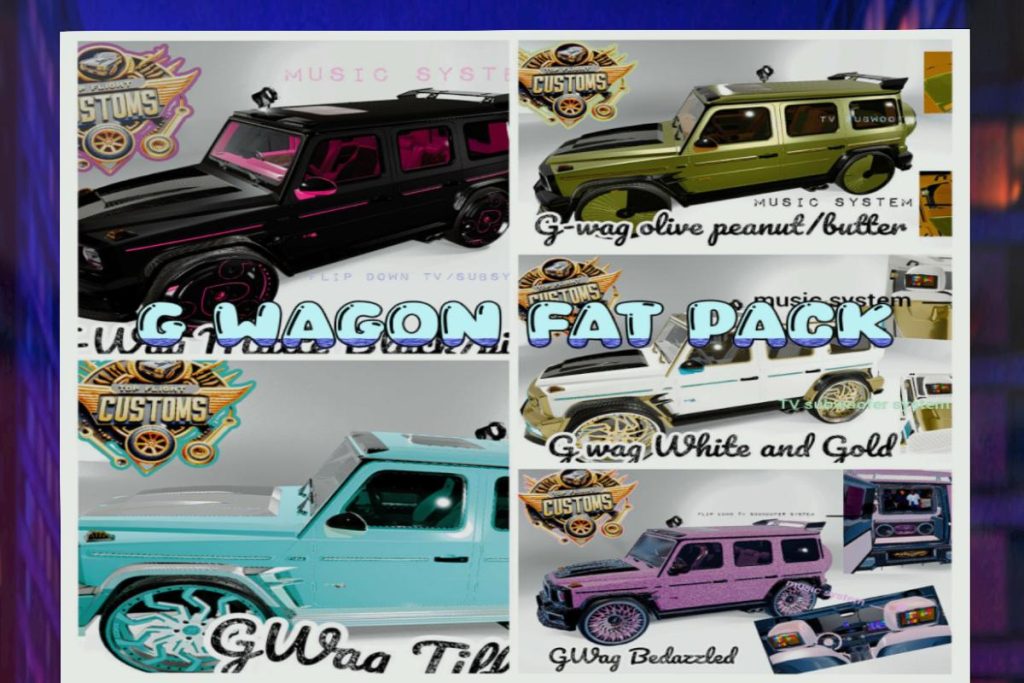 G Wagon Vehicle, L$2999 each/L$11,999 FP