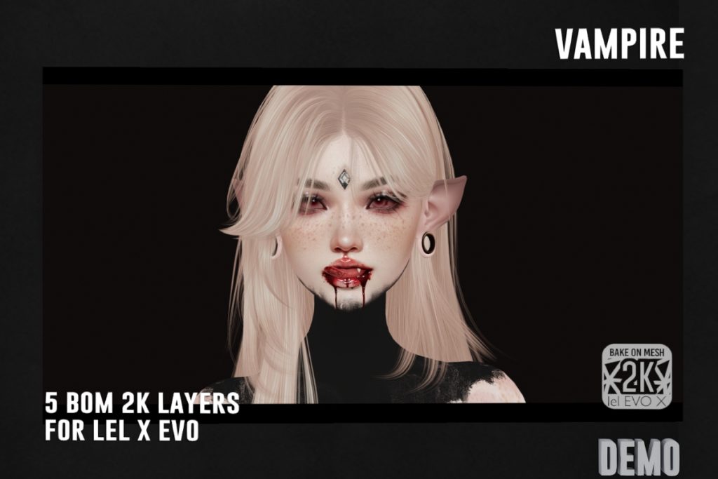 Vampire Makeup - EvoX, L$199
