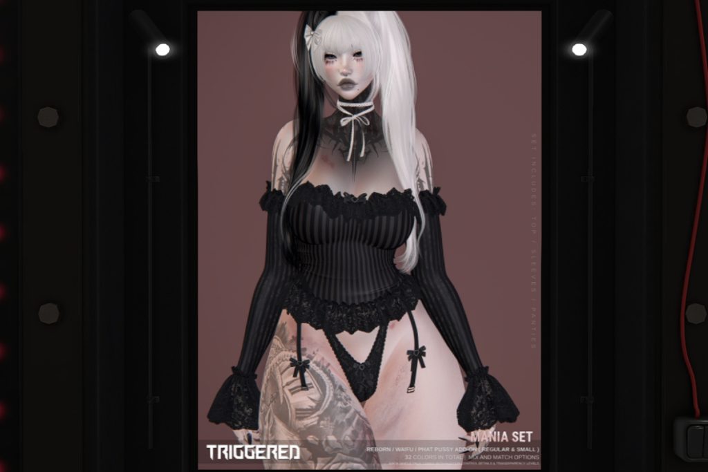 Mania Top and Panties - Reborn/+mods, L$250 each/L$1600 each FP/L$2100 MP