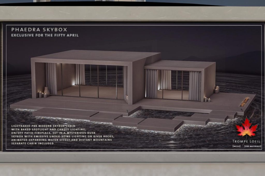 Phaedra Skybox, L$525