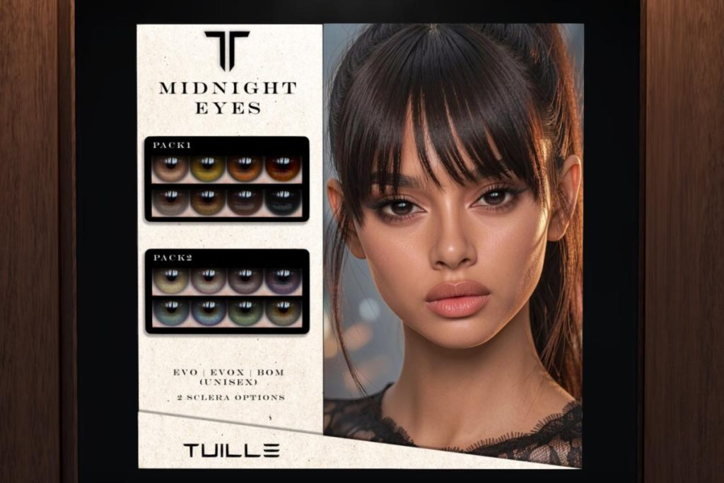 Midnight Eyes Pack 1 &amp; 2 - BOM/Evo/Evox, L$380 each