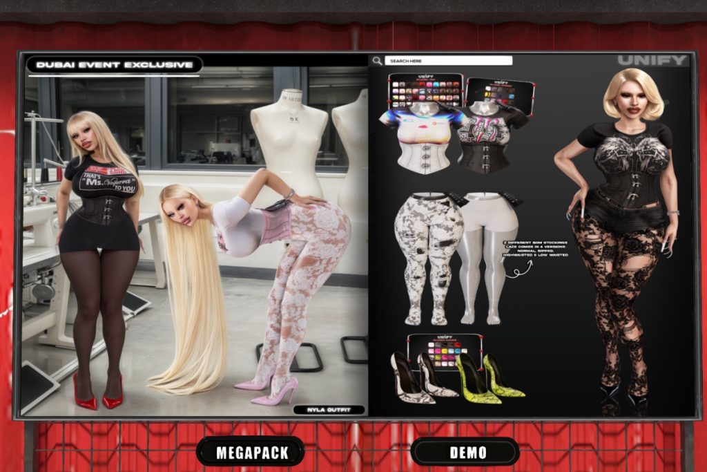 Blanka Set - Inithium/Legacy/MaitreyaX/Reborn/Yentements/+mods, L$299-L$325 each / L$1899 MP