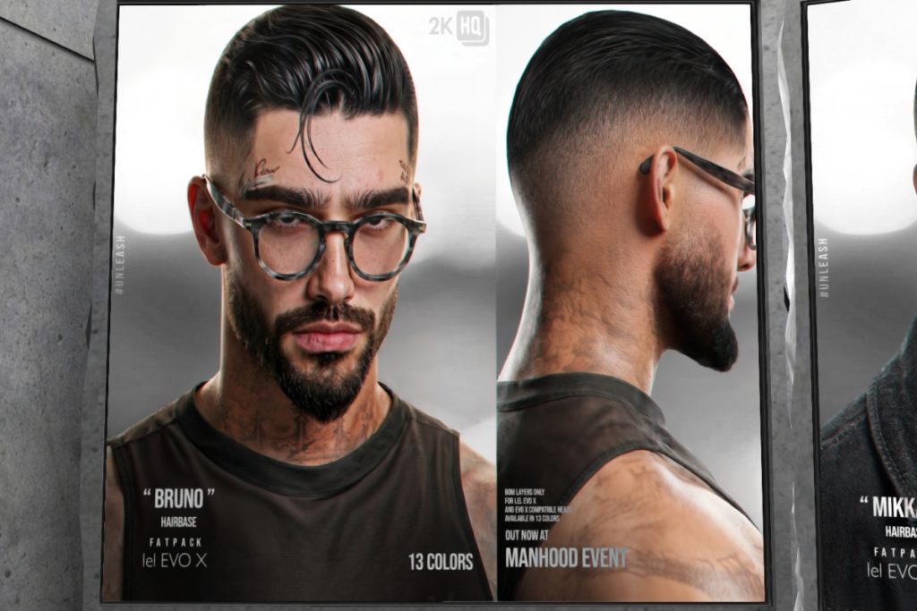 Bruno Hairbase - EvoX, L$300