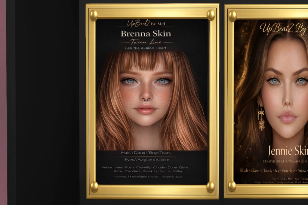 Brenna Skin - EvoX, L$175 each/L$475 FP