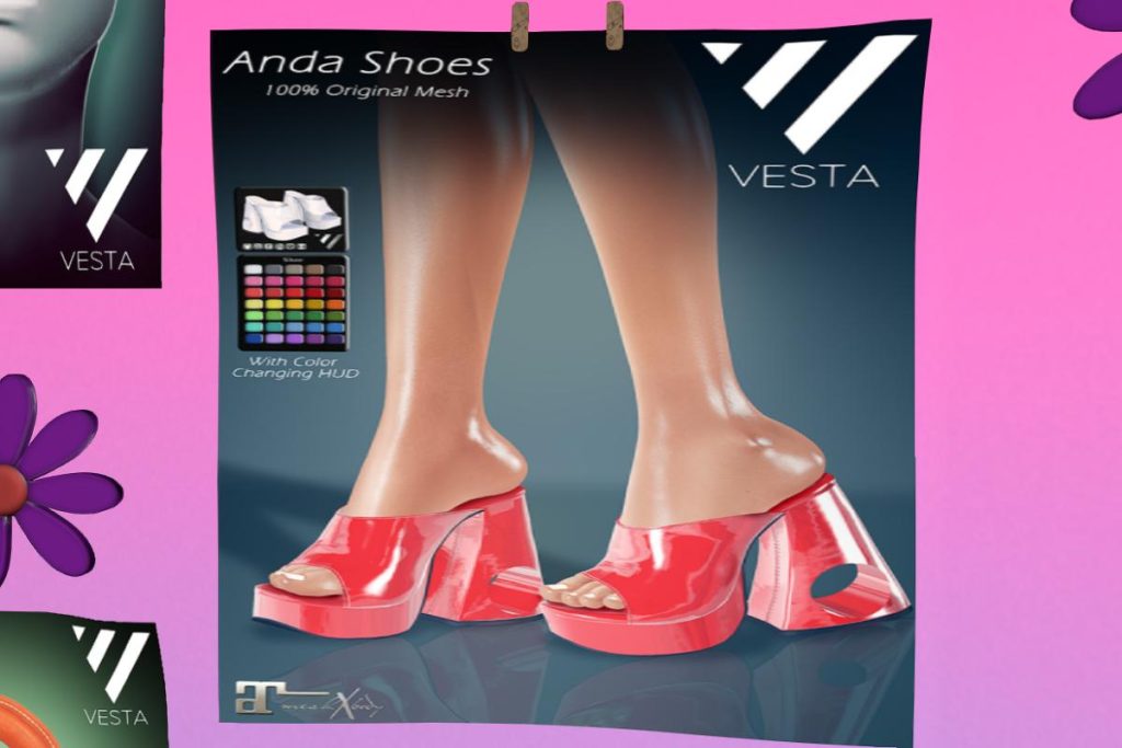 Anda Shoes - MaitreyaX, L$350