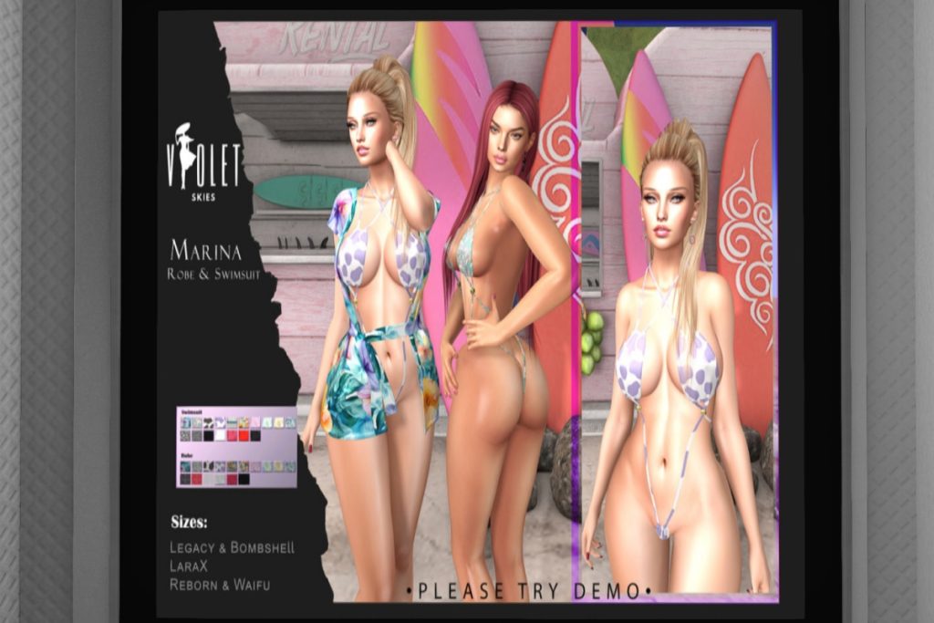 Marina Swimwear - Legacy/MaitreyaX/Reborn/+mods, L$295