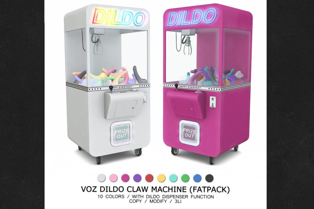 Dildo Claw Machine, L$234 each/L$1234 FP