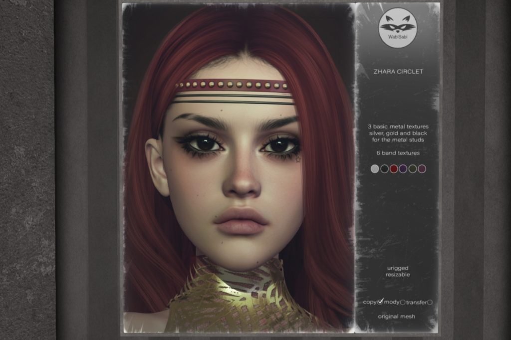 Zhara Circlet, L$299