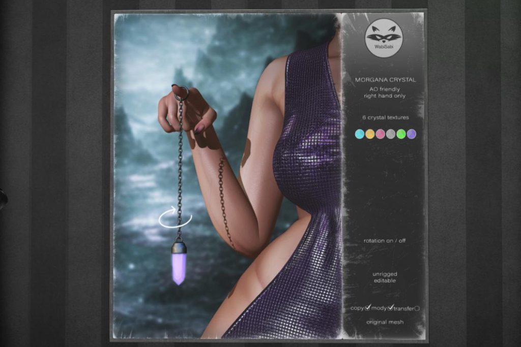 Morgana Crystal Holdable, L$299