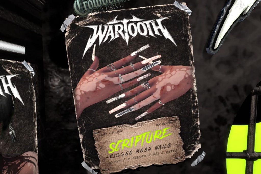 Scripture Nail Set - Inithium/Legacy/Reborn/Yentements, L$199