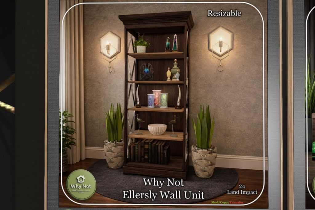 Ellersly Wall Unit, L$293