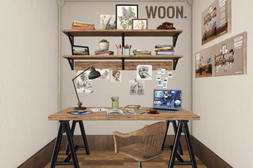 Quiet Corner Set, L$375-L$450 each/L$800 FP