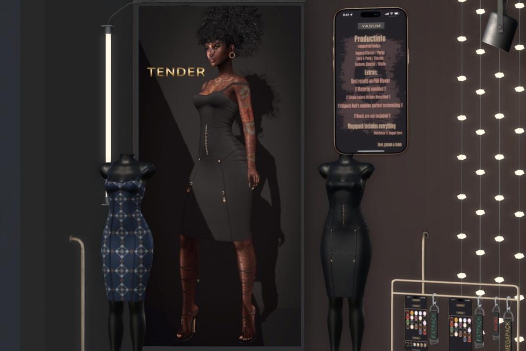 Tender Dress &amp; Corset - Legacy/MaitreyaX/Reborn/+mods, L$210 each/L$1099-L$1199 each FP/L$1599 MP