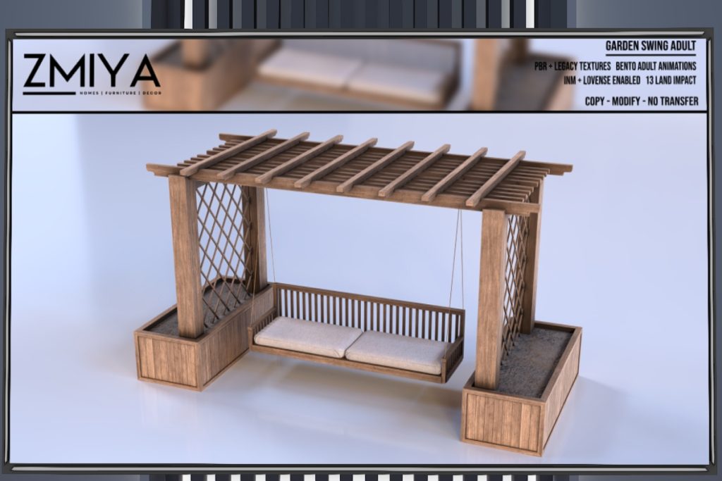 Garden Swing Adult, L$750