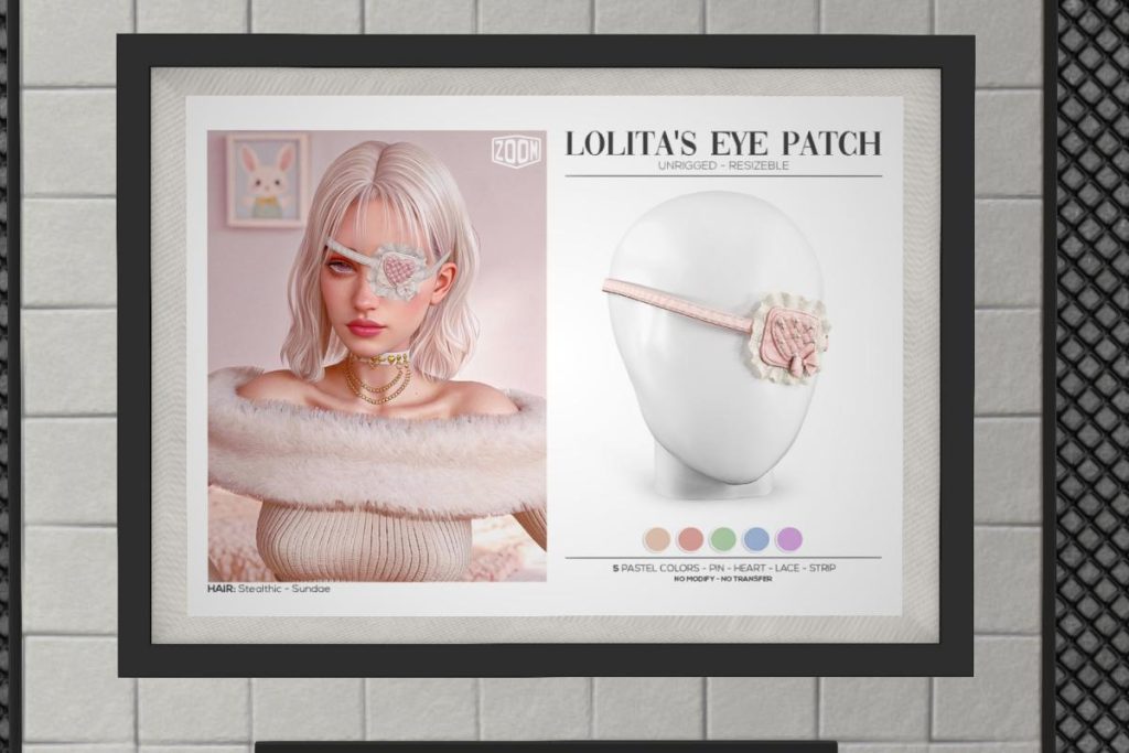 Lolita's Eye Patch, L$188