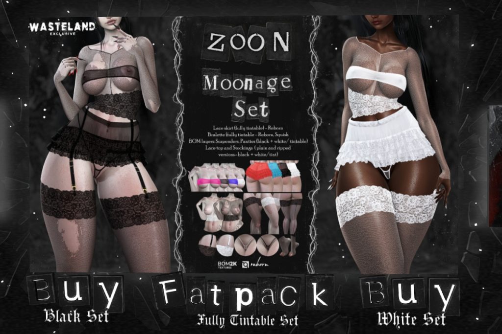 Moonage Set - Reborn/+mods, L$399 each/L$699 FP