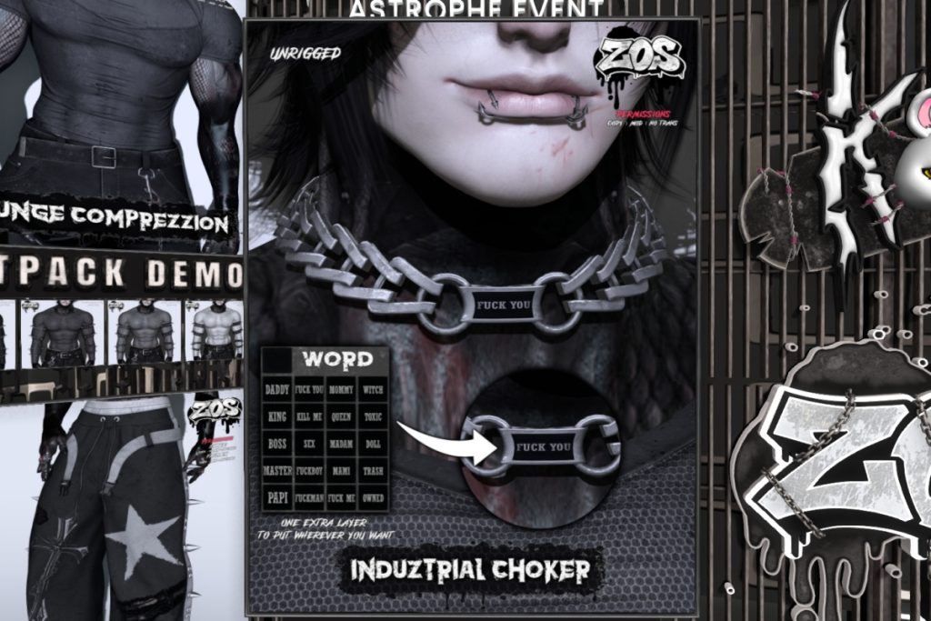 Induztrial Choker, L$400