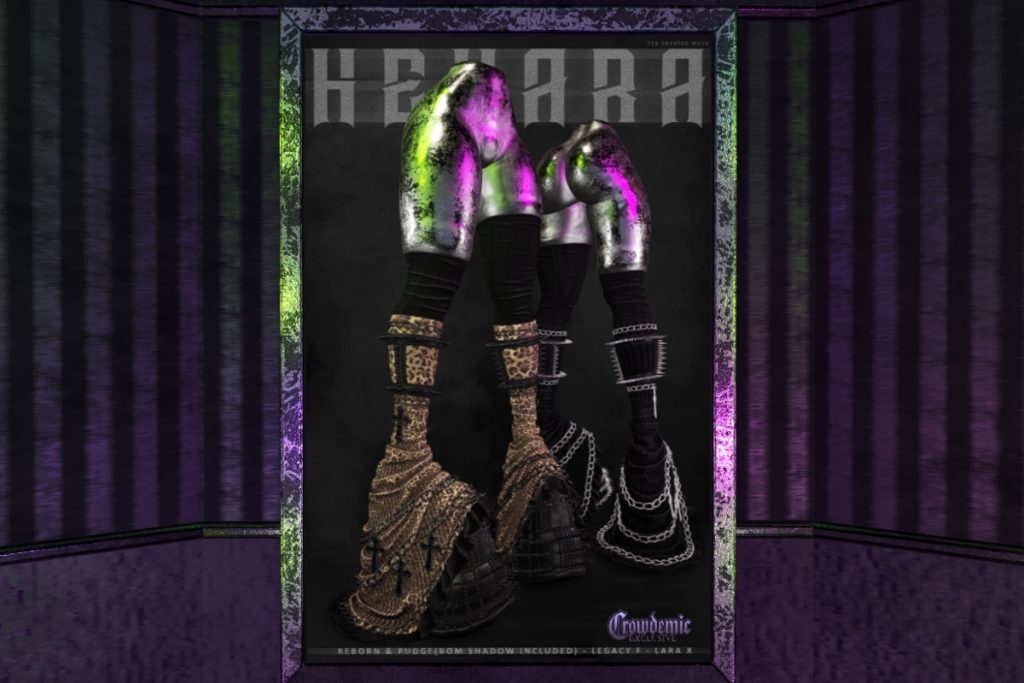 Hexara Stompers - Legacy/MaitreyaX/Reborn/+mods, L$349 each/L$1899 FP