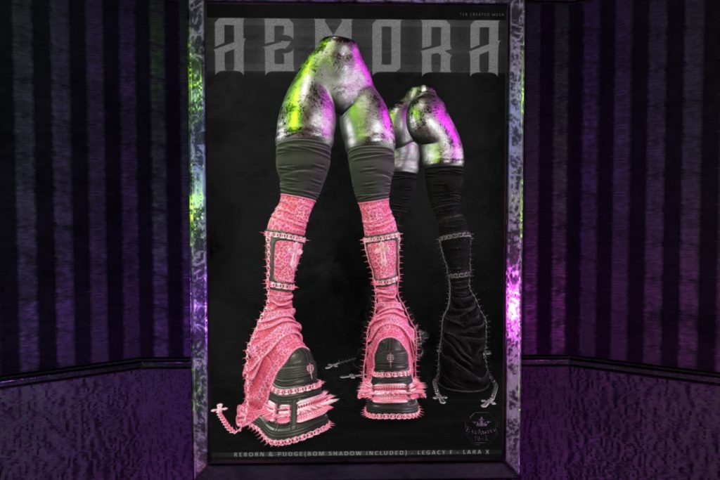 Aemora Stompers - Legacy/MaitreyaX/Reborn/+mods, L$349 each/L$1899 FP
