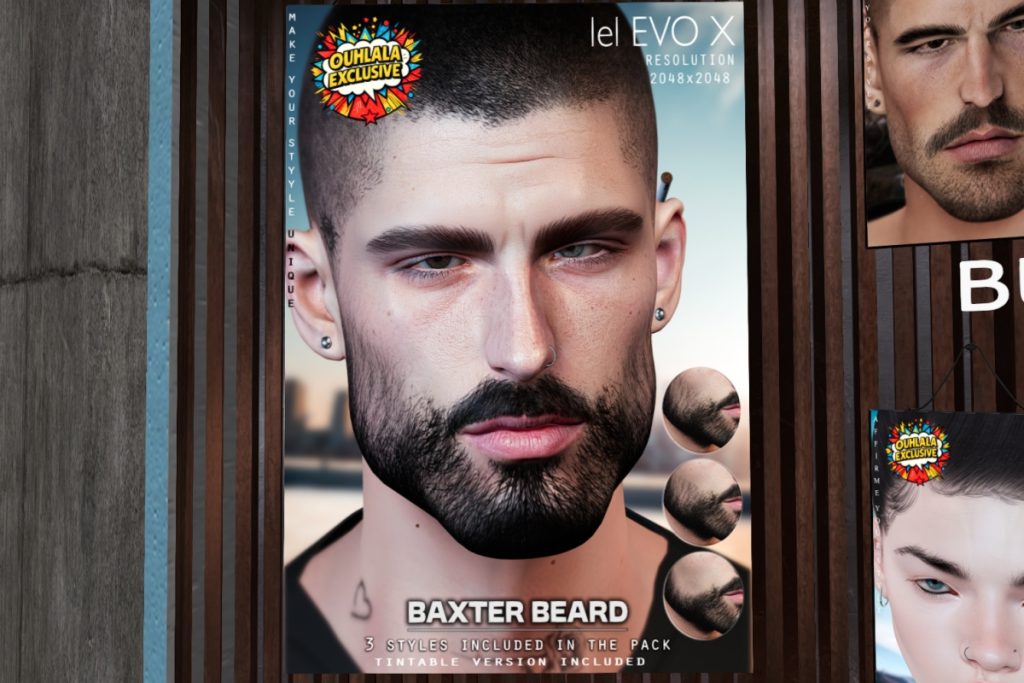 Baxter Beard - EvoX, L$199