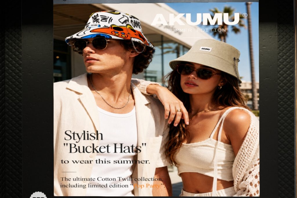 Bucket Hats, L$399 each