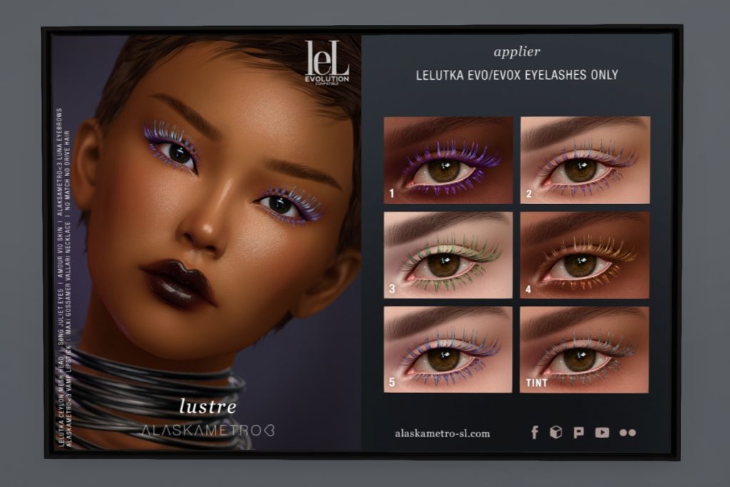 Lustre Eyelashes - Evo/EvoX, L$125