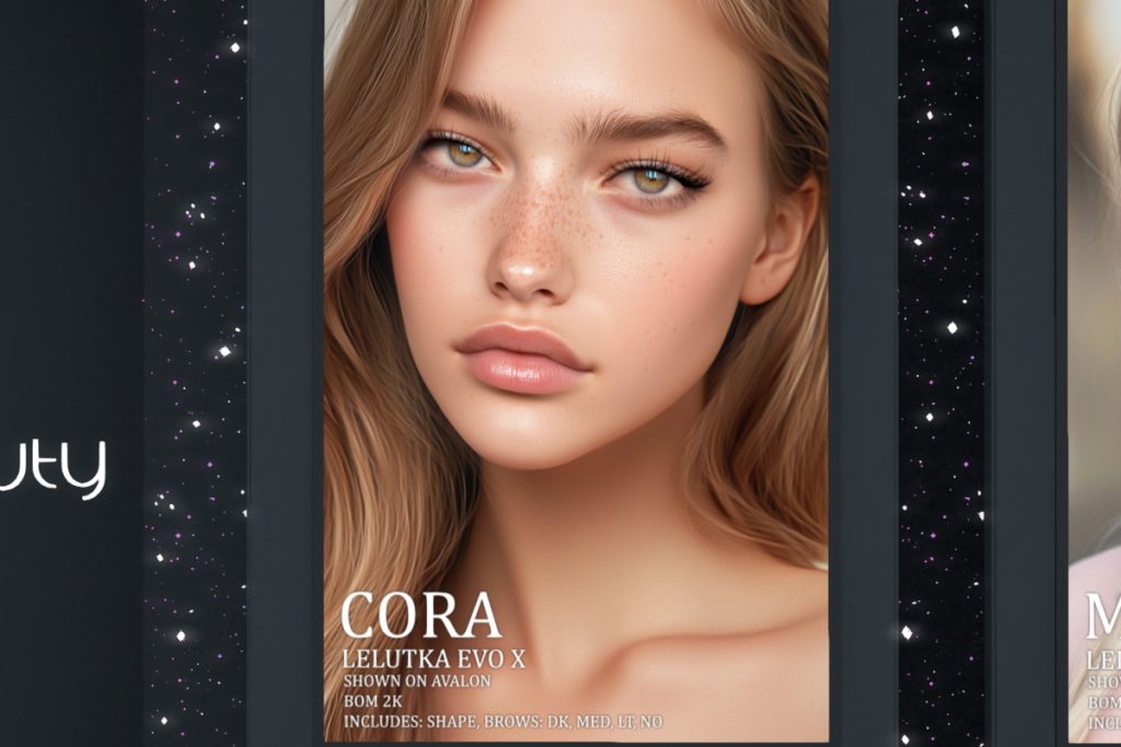 Cora Skin - EvoX, L$849 each/L$2999 FP