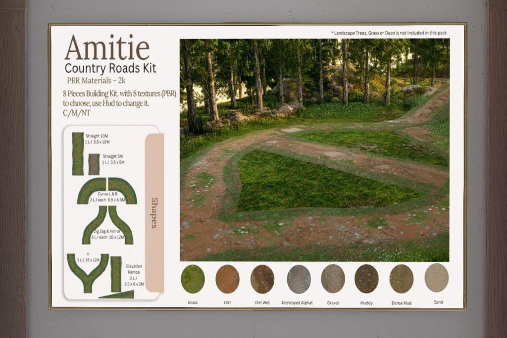 Country Roads Builder Kit, L$499