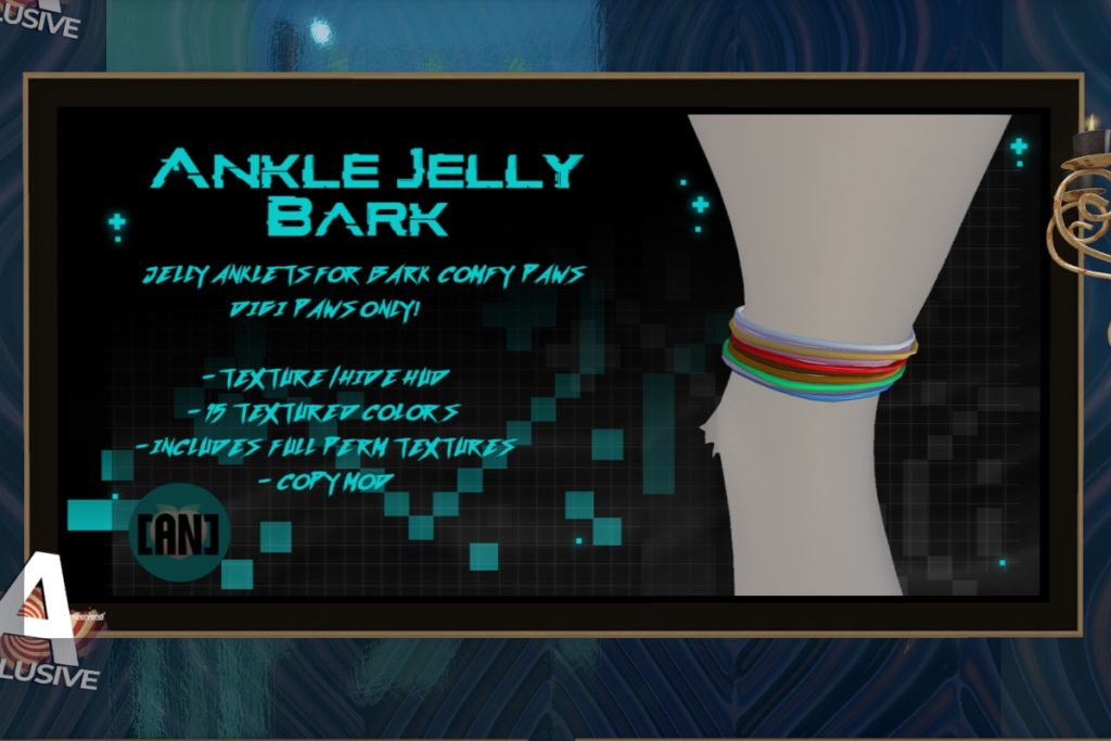 Ankle Jelly Bark - Bark Comfy Paws, L$300