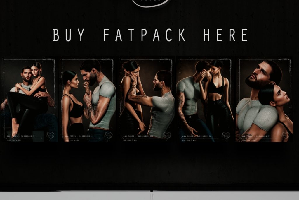 Surrender II Couple Poses, L$275 each/L$800 FP