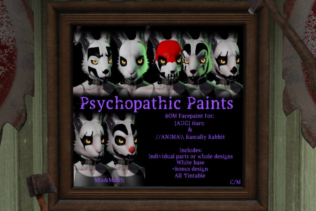 Psychopathic Paints - Anima Rabbit/AUG Haru, L$199