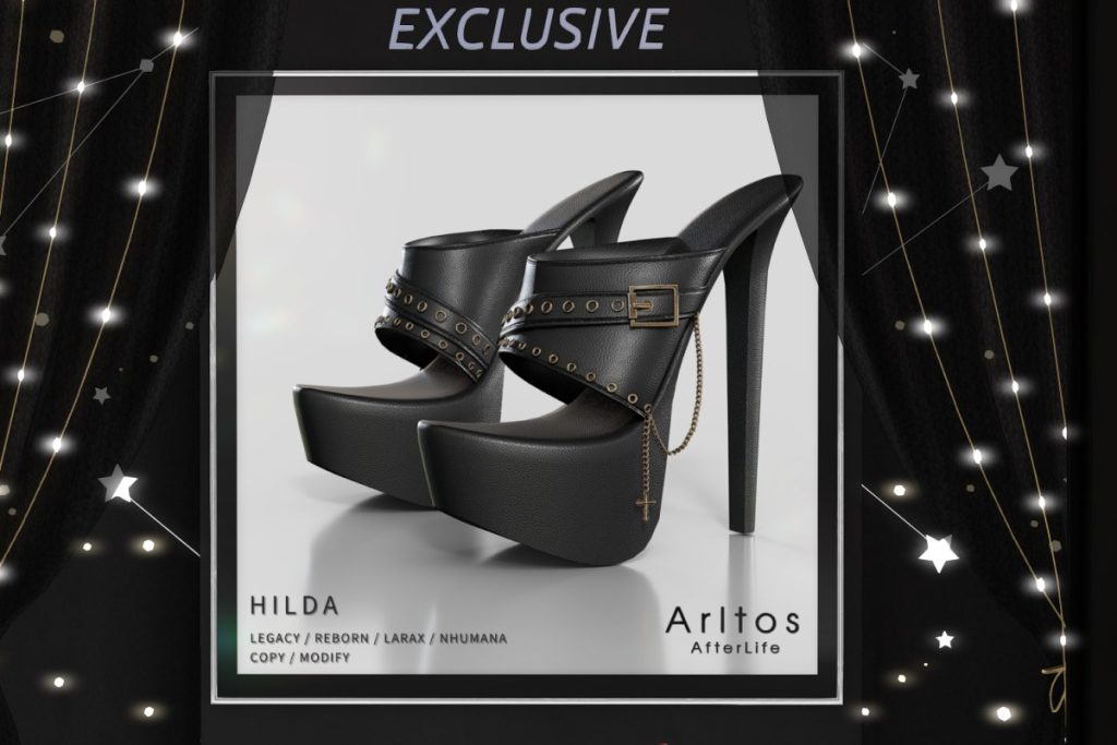Hilda Heels - Legacy/MaitreyaX/Nhumana/Reborn, L$199 each/L$479 FP