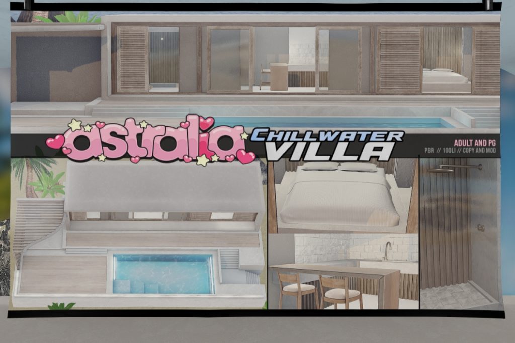 Chillwater Villa, L$1299