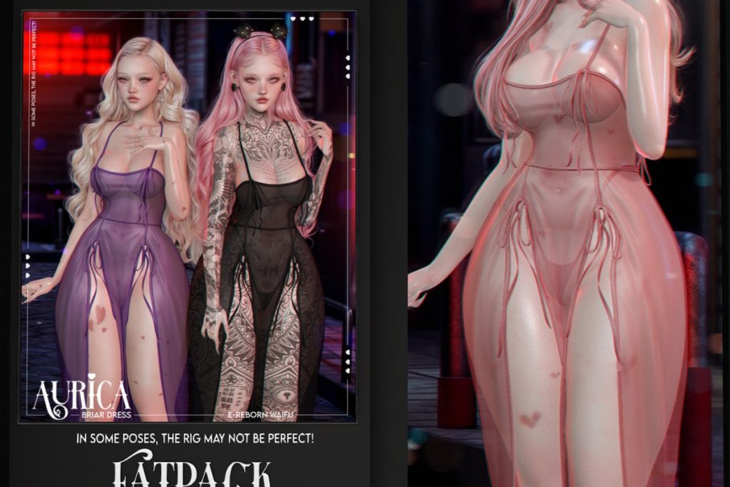 Briar Dress - Reborn/+mods, L$239 each/L$1149 FP