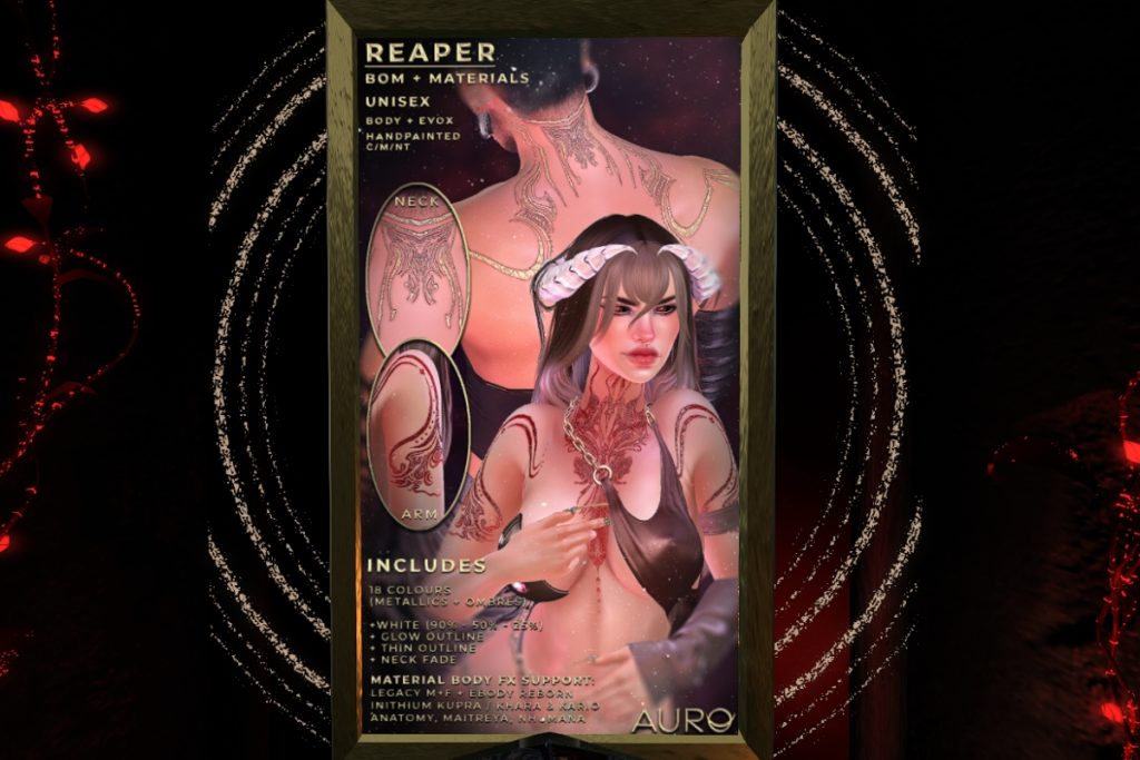 Reaper Tattoo - BOM, L$450